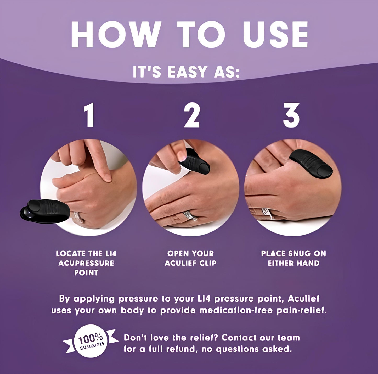 Acupressure Clip for Sugar Control